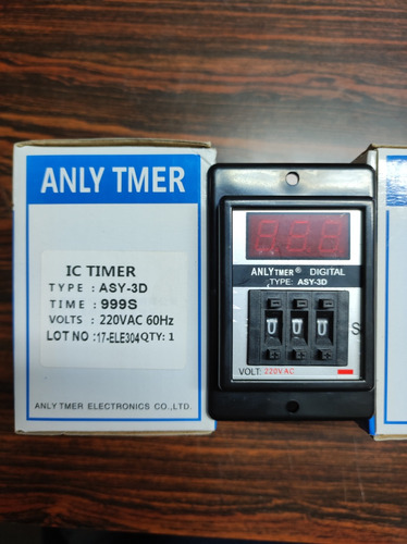 Temporizador Timer Digital 220vac