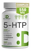 Comprar 5htp, 200 Mg, 180 Capsulas Para Ansiedad Y Ayuda A Dormir.