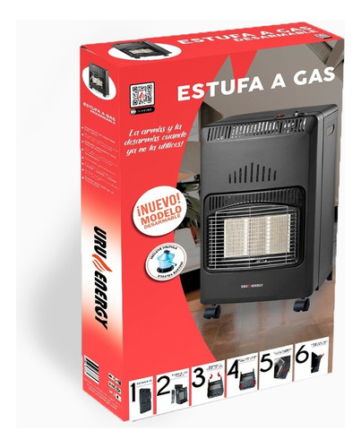 Estufa a gas Uruenergy ETS001