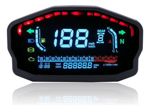 Painel De Instrumentos Digitais Universal Da Motocicleta