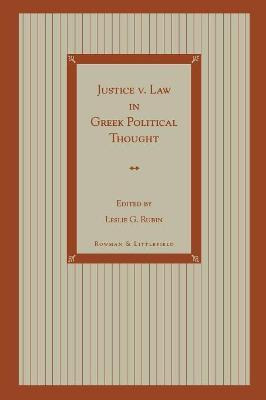 Libro Justice V. Law In Greek Political Thought - Leslie ...