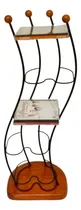 Comprar Porta Cds De Madera Y Metal (44 Cds)