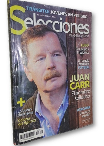 Revista Selecciones Reader's Digest Diciembre 2008 Jaun Carr