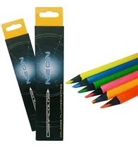 Comprar Creyones De Madera Fluorescentes Graficolor 6 Col 3 Cajas