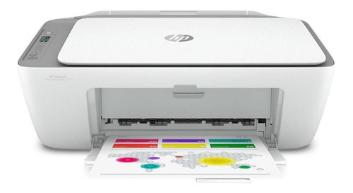 Imagen 1 de 5 de Impresora a color  multifunción HP Deskjet Ink Advantage 2775 con wifi blanca 100V/240V