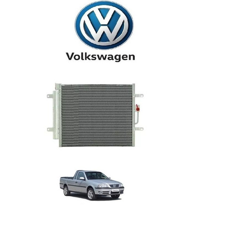 Condensador Importado De Ar Volkswagen Saveiro 2003