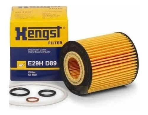 Filtro De Oleo Bmw 520i Li X1 X3 Z4 X1 Sdrive Hengst E29hd89