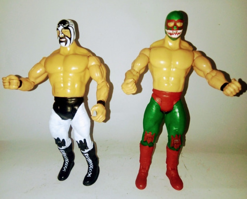 Figuras Custom Lucha Libre Mil Máscaras Pulpo Y Megalodon 