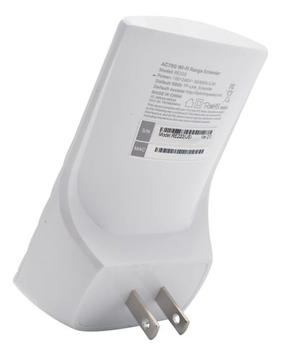 Extensor Rango Tp-link Re220 Ac750 Dual Band 750 Mbps