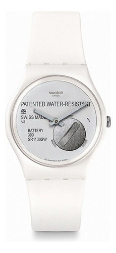 Reloj Swatch Gw170 Blanco Blanco Blanco