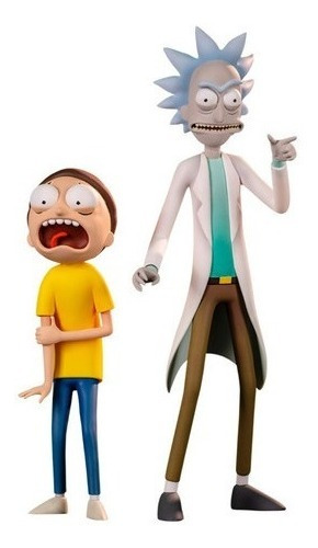 Rick And Morty Figure Set 1/6 Mondo Original Nuevo