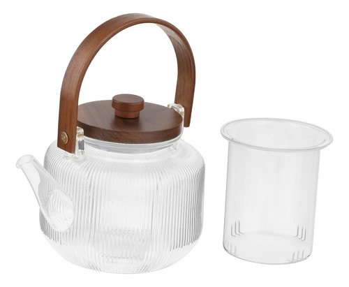 Tetera De Vidrio Para Té, Tetera De Kung Fu De 1000 Ml,