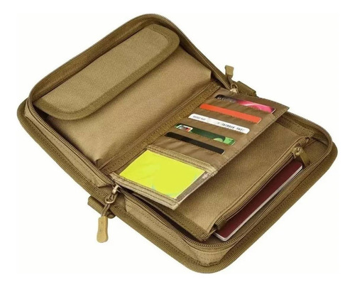 Bolso De Mano Largo Con Forma De Cartera Táctica Para Hombre