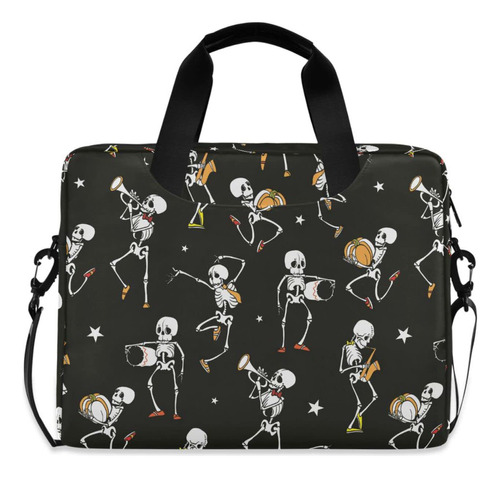 Sletend Maletin Negocio Diseño Calavera 15.7  Para Laptop