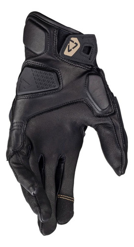 Guante Moto Leatt Adv Hydradri 7.5 Short Color Gris Oscuro Talle S