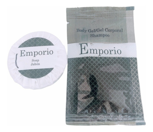 Imagen 1 de 5 de Jabón Y Shampoo Hotelero Emporio Kit Con 50 Piezas