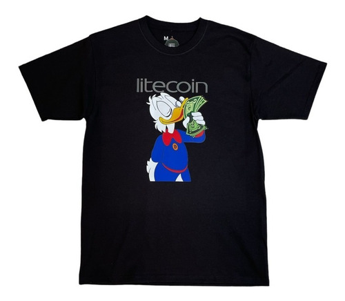 Playera T-shirt Cripto Litecoin