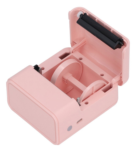 Impresora De Etiquetas Bt Térmica Rosa 203dpi Portátil Mini