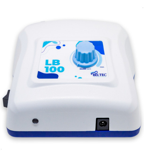Kit Lb100 Micro Motor Elétrico Odontologia Podologia Beltec