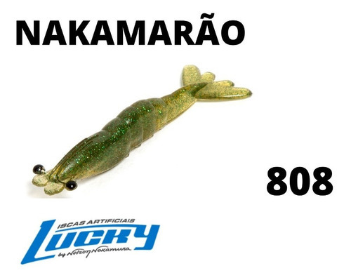  Isca Artificial Nelson Nakamura Nakamarão 9cm Lucky (kit5) Cor Cor 808 - Chá Verde