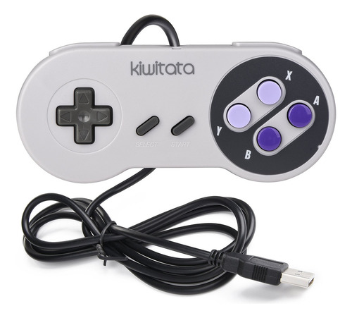 Controladores Usb Clásicos Snes Para Juegos Retro Con Cable