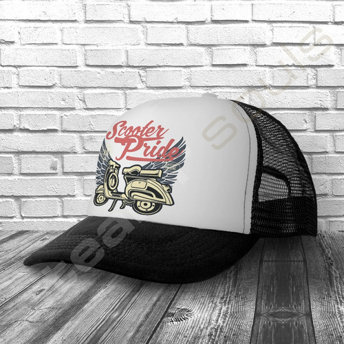 Gorra Trucker Camionera | Moto #328| Cafe Racer Bobber Vespa