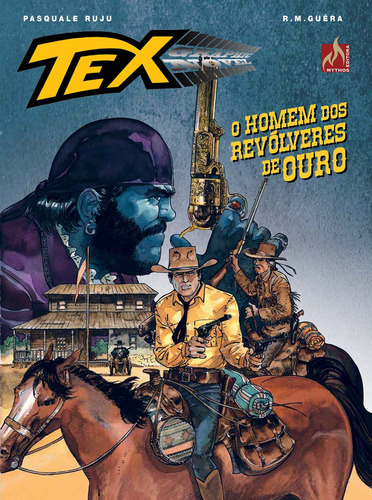 Tex graphic novel Nº 08, de Ruju, Pasquale. Editora Edições Mythos Eireli, capa mole em português, 2018