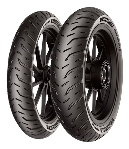 Par Pneus Michelin Street 2 80/100-18 90/90-18 Cg Titan Fan