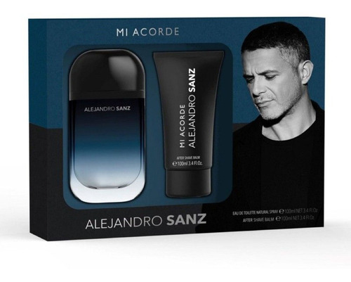 Perfume Alejandro Sanz Mi Acorde For Men 100 Ml +after Shave