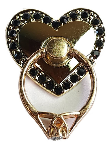 Imagen 9 de 10 de Anillo Soporte Ring Para Celular Seguridad Con Strass