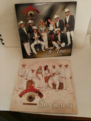 Los Horóscopos De Durango Lote 2 Promo Cd Te Amo 