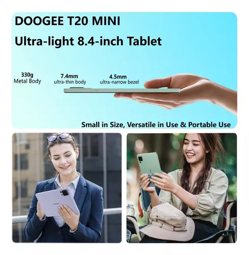 Doogee T20 Mini - Pantalla IPS 8.4 FHD+ - 4 GB RAM - Verde