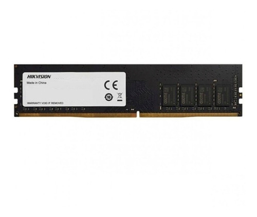 Memoria RAM U1 gamer color negro 8GB 1 Hikvision HKED4081CAB2F1ZB1