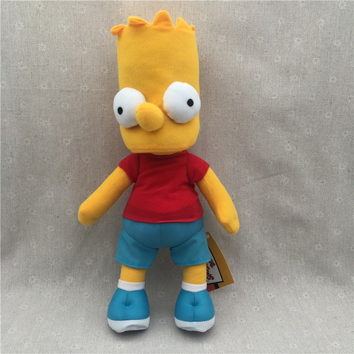 Peluche De Los Simpson Bart Simpson 37 Cm Original