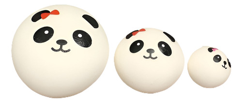 3pcs Panda Mini Jumbo Blandita Lindo Celular Correas Bollo P