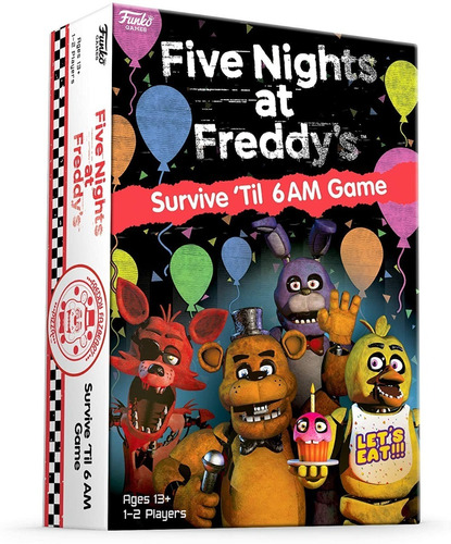 Funko Five Nights At Freddy's Survive 'til 6am Game Ingles