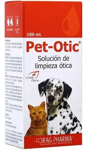 Pet-otic Solución De Limpieza Ótica 100 Ml