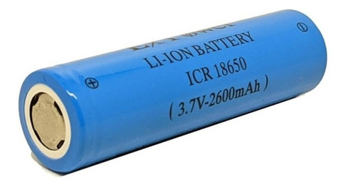 Bateria Lithium Ion Icr18650 3.7v 2600mah Li-ion 45 Grs