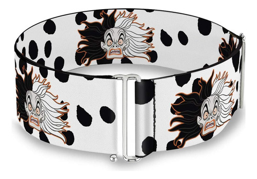 Cinturón Con Hebilla Para Mujer Cruella Driving Dalmatian Sp