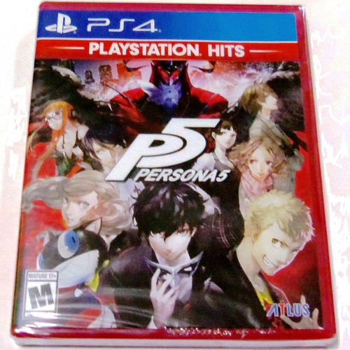 Videojuego Persona 5 Playstation Hits Ps4 Sellado