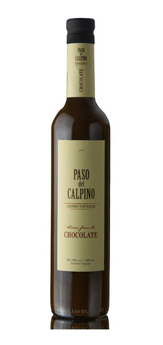 Licor De Chocolate Paso Del Calpino 750 Ml