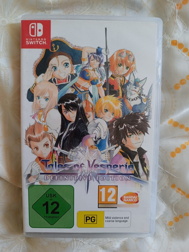 Tales Of Vesperia: Definitive Edition Nintendo Switch 