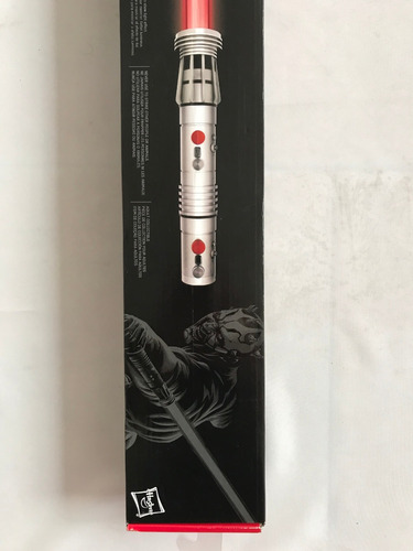 Darth Maul Force Fx Lightsaber #10 Star Wars Black Series (Usado)