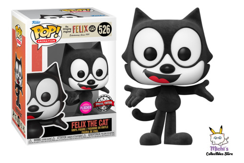 Funko Pop 526 Felix The Cat  Flocked