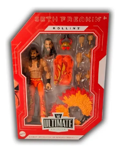 comprar Mattel Wwe Ultimate Seth Rollins Figura De Acción