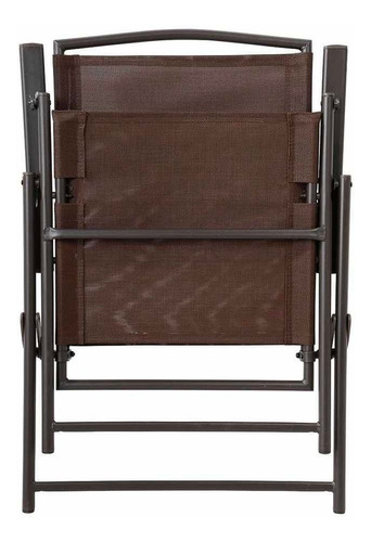 Juego De Comedor Menorca 4 Personas Chocolate Aire Libre