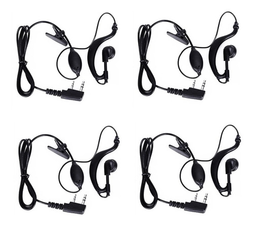 Manos Libres Radio Walkie Talkie Baofeng Pack X4