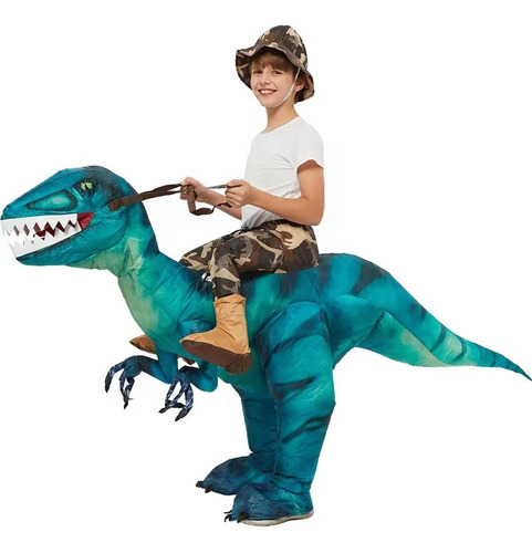 Disfraz De Dinosaurio Inflable De Halloween Para Niños