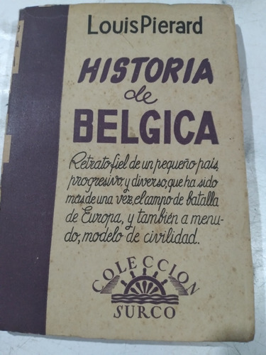 Historia De Bélgica: Louis Pierard