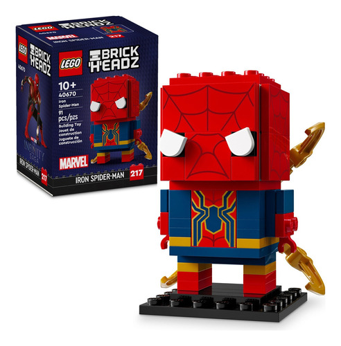 Lego Brickheadz 40670 Marvel Iron Spiderman